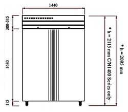 Kuehlschrank-INOMAK-CES2144-Skizze1-573x500